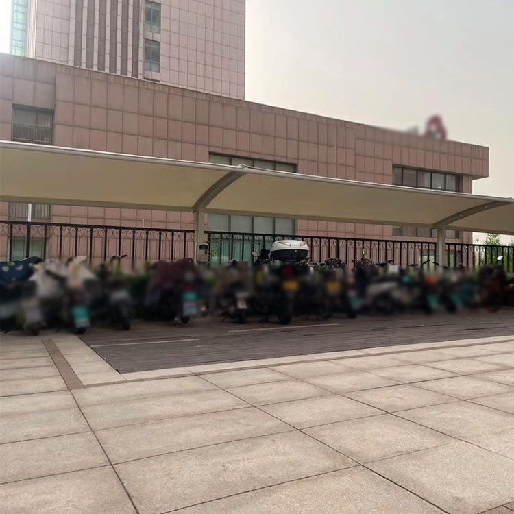 嵩县膜结构电动车棚