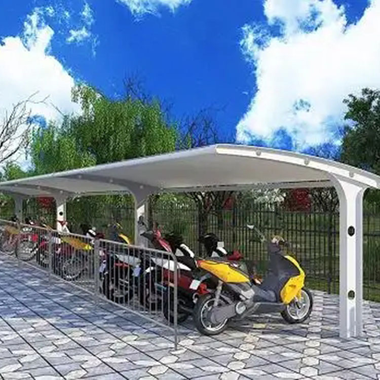 嵩县膜结构电动车棚